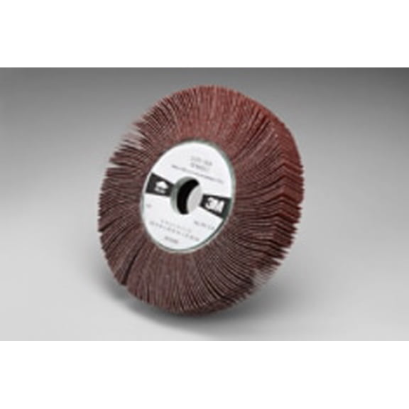 3M Flap Wheel 741A, 50 X-weight, 8 in x 1-1/2 in x 2 in, 3 ea/Case (Case of 3)