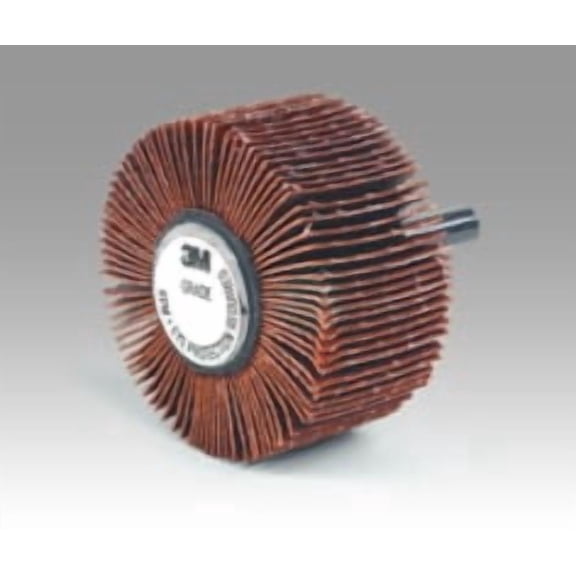 3M Flap Wheel Type 83 747D, 1 in x 1 in x 1/4 in P120 X-weight, 10 per case