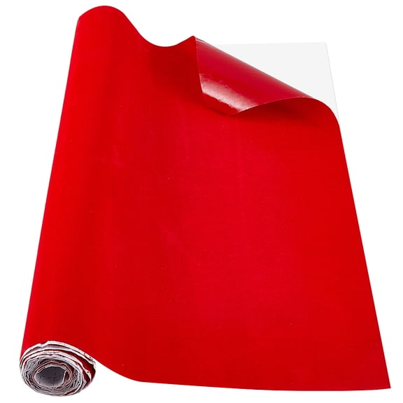 3M Flocking Cloth Self-Adhesive Table Runners Red 1000x451x0.2mm DIY