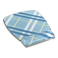 thumbnail image 1 of 3M Fun Design Clear Gel Mouse Pad Wrist Rest, 6 4/5 x 8 3/5 x 3/4, Plaid Design, 1 of 2