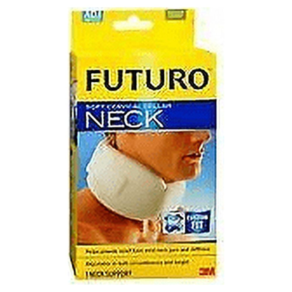 3M Futuro Soft Neck Stop Cervical Collar Custom Fit Adjustable 1 ct, 6