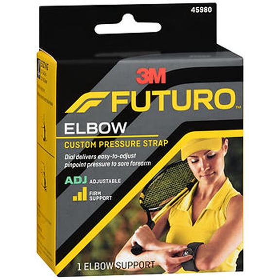 3M Futuro Sport Custom Dial Tennis Elbow Strap, Adjustable Size