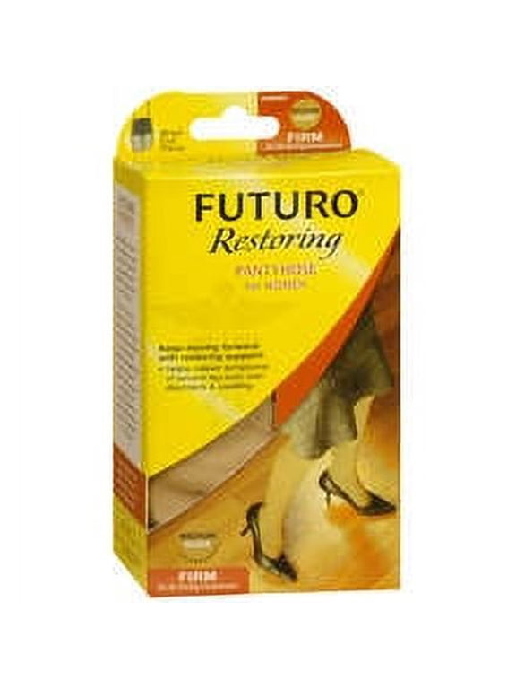 3M Futuro Women's Firm Brief Cut Panty Restoring Pantyhose Panty, Medium, Nude