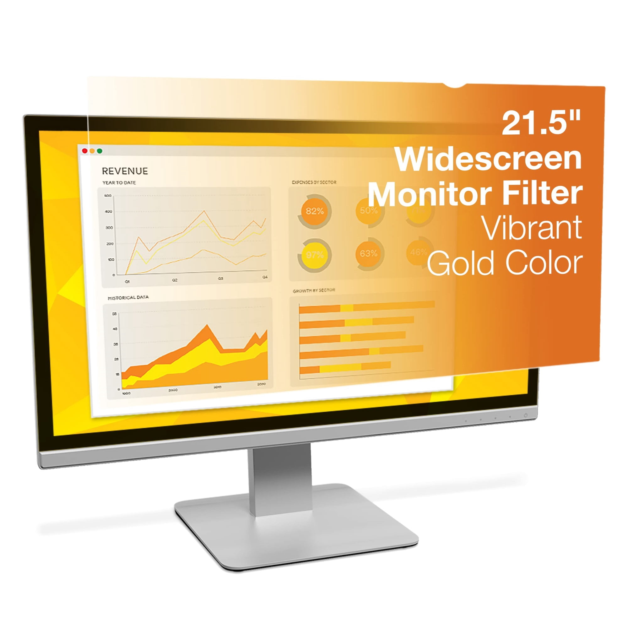 3M GF215W9B 16:9 Frameless Privacy Filter for 21-1/2 in. Flat Panel Monitors – Gold Sansujyuku sansujyuku.com