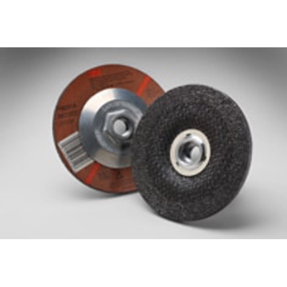 3M General Purpose Depressed Center Wheel, 24, T27, 4-1/2 in x 1/4 in x 5/8 in-11 Internal, 10/Carton, 40 ea/Case (Case of 40) SKU 7010359908