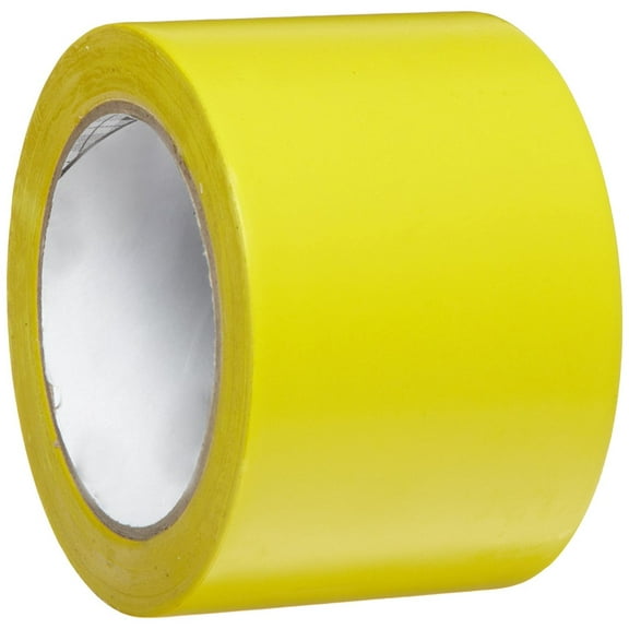 3M General Purpose Vinyl Tape 764 Yellow, 3 in x 36 yd 5.0 mil (Pack of 1)