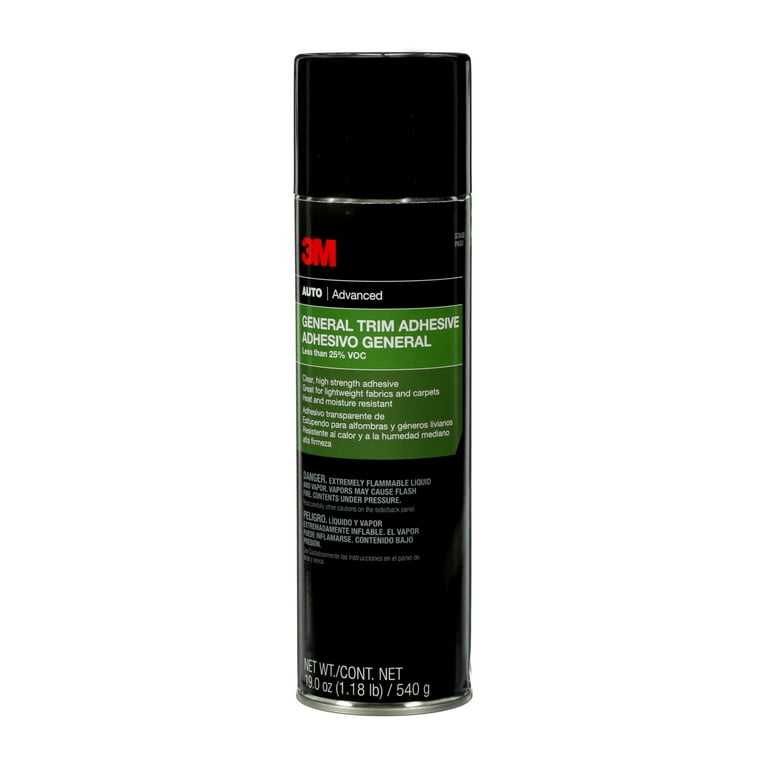 3M General Trim Spray Adhesive, 39187, Automotive, Carpet, Fabric