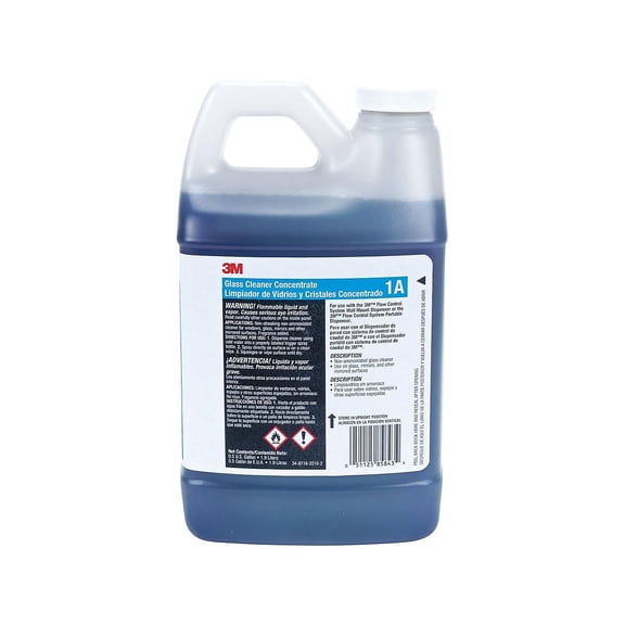 3M Glass Cleaner 1A Concentrate 0.5 Gallon