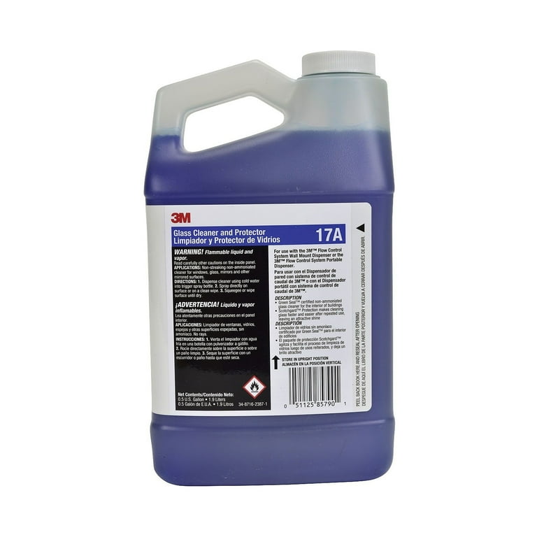Glass Cleaner and Protector Concentrate, 2 L Bottle, 4/Carton Glass Cleaner and Protector Concentrate, 2 L Bottle, 4/Carton