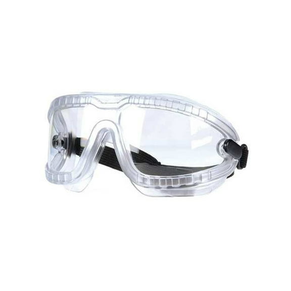 3M GogglesGear Splash Safety Goggles: Lexa / Clear Lens, Large (Clear)