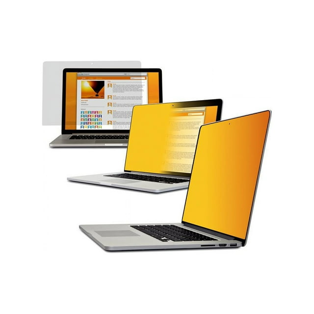 3M Gold Privacy Filter - Notebook privacy filter - 15.4" - gold