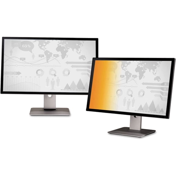 3M Gold Privacy Filter for 23" Widescreen Monitor, Clear