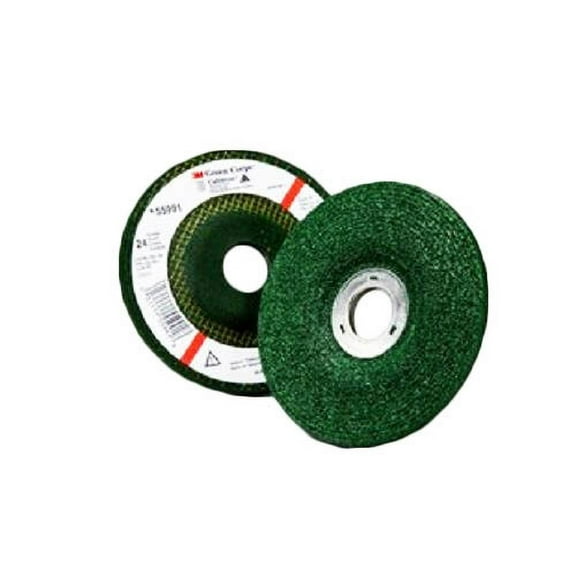 3M Green Corps 55991 Depressed Center Grinding Wheel