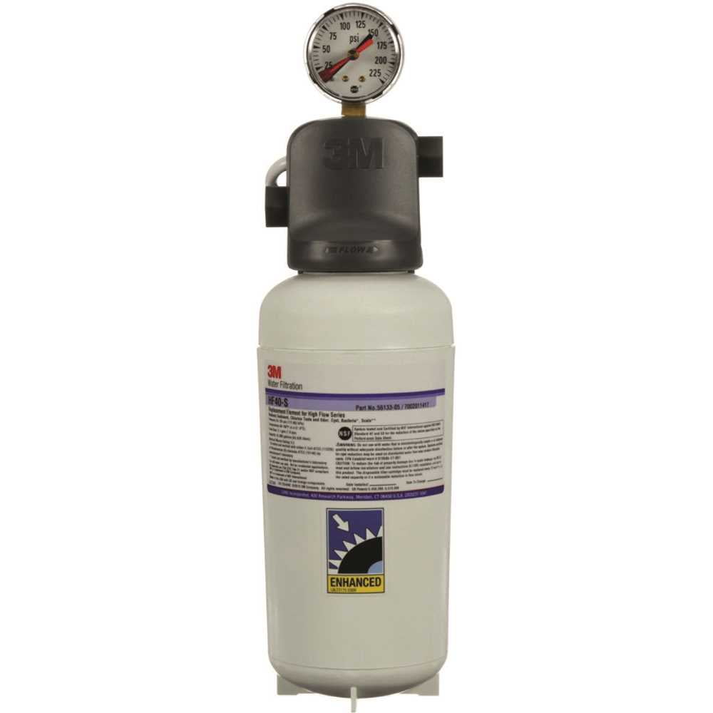 3M HF40-S High Flow Ice Maker Water Filter Cartridge