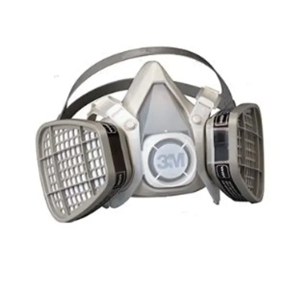 3M Half Facepiece Disposable Respirator Assembly 5301, Organic Vapor, Large