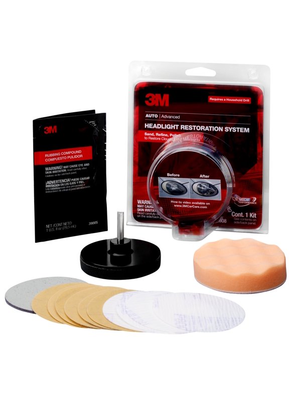 Headlight Restoration in Car Detailing