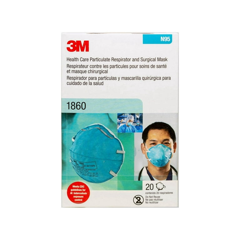 3M Particulate Respirator / Surgical Mask 1860