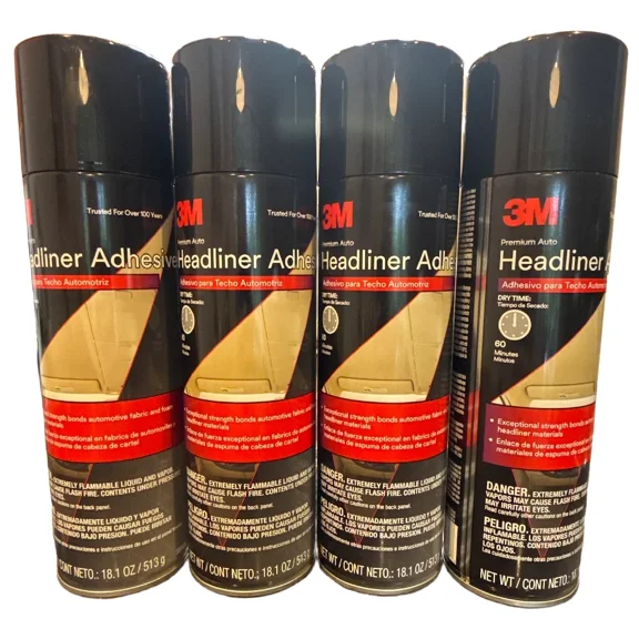 3M Heavy Duty Headliner Adhesive PACK 4
