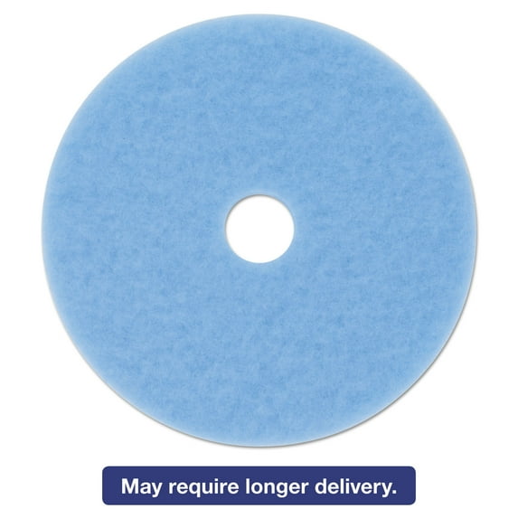 3M Hi-Performance 3050 - Pad - for floor polisher - sky blue (pack of 5)