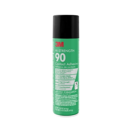 3M Hi-Strength 90 Contact Adhesive, Low VOC, 14.6 oz