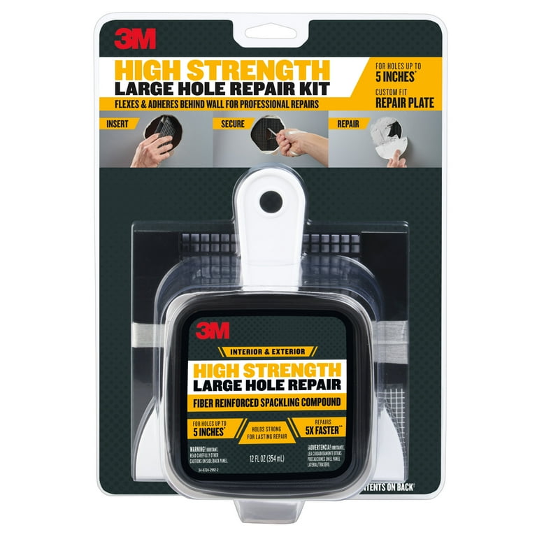 3M 12 fl. oz. Large Hole Wall Repair Kit 3M 12 fl. oz. Large Hole Wall Repair Kit