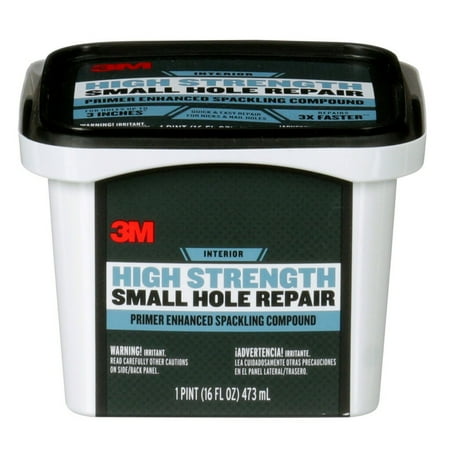 3M High Strength Small Hole Repair, Gray, 1 Tub, 16oz