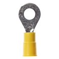 thumbnail image 1 of 3M Highland Vinyl Insulated Ring Terminal RV10-38Q, AWG 12-10, standard-style ring tongue fits around the stud, 25/bag, 1 of 1