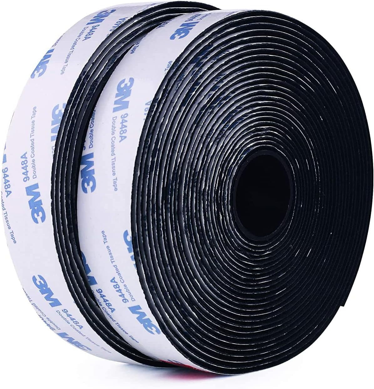 3M Hook and Loop Self Adhesive Tape 1" x 20Ft 9448A Sticky Back