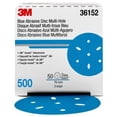 thumbnail image 1 of 3M Hookit Blue Abrasive Disc 321U Multi-hole, 36152, 3 in, 500, 50 discs per carton, 4 cartons per case, 1 of 1