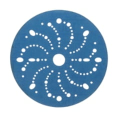3M Hookit Blue Abrasive Disc 321U Multi-hole, 36175, 6 in, 150, 50 discs per carton, 4 cartons per case