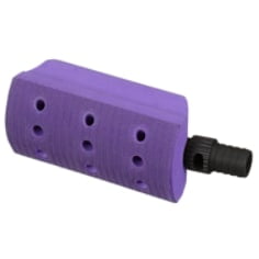 3M Hookit Dust Extraction Flexible Radius Sanding Block 35830, 133 mm x 66 mm, 24/Case