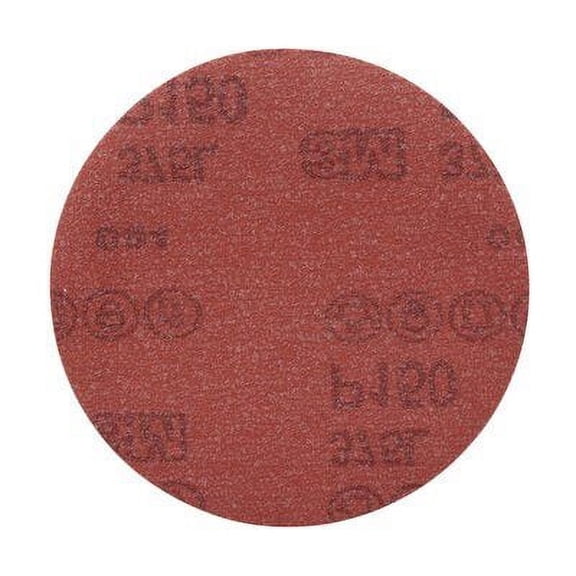 3M Hookit Film Disc 375L, P600, 3 in x NH, Die 300V, 50 per inner, 250 per case