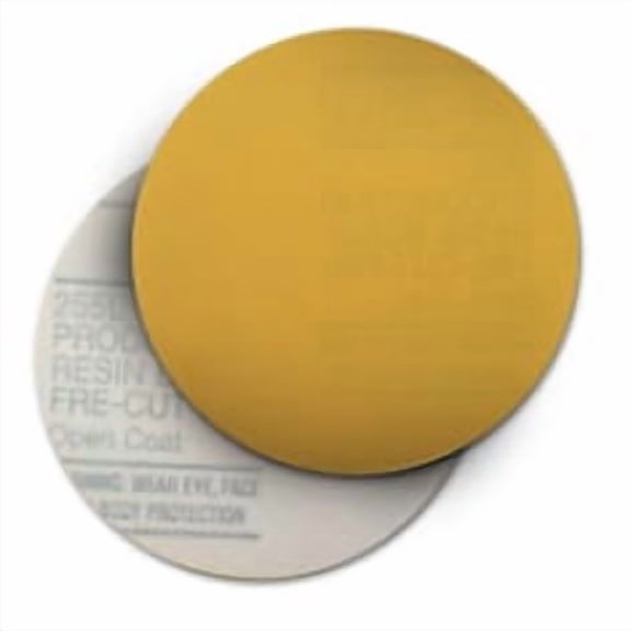 3M Hookit Gold Film Disc 255L, 00965, 5 in x NH P120, 100 discs per box 4 boxes per case