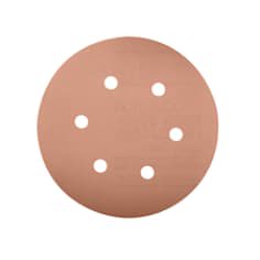 3M Hookit Microfinishing Film Disc 366L, 100 Mic 3MIL, Type D, 6 in x 11/16 in, D/F 8HL, Die 600KE, 50/Bag