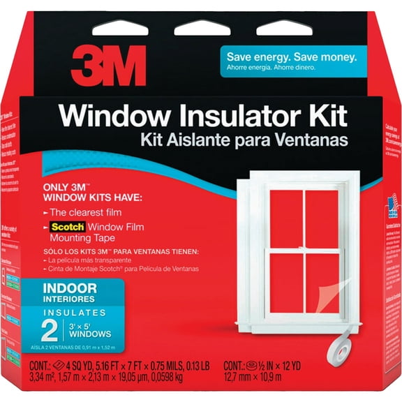 3M Indoor Insulator Kit, 2-Window - 2120W
