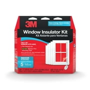 3M Indoor Window Insulator Kit Insulates 5 - 3x5 Windows