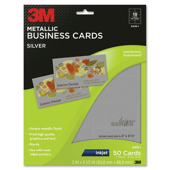 3M Inkjet Print Business Card