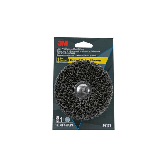 3M Large Area Paint and Rust Stripper, 03172, 4 in, 12 per case
