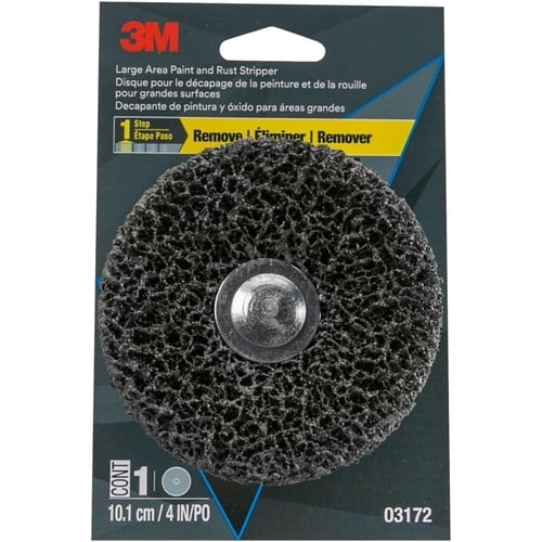 3M Large Area Paint and Rust Stripper, 03172, 4 in, 12 per case