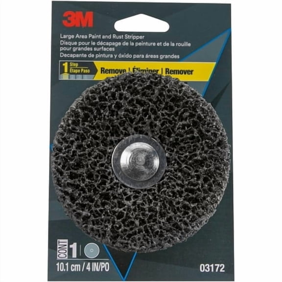 3M Large Area Paint and Rust Stripper, 03172, 4 in, 12 per case
