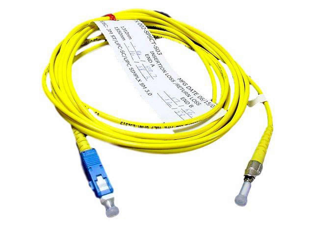 3M Leviton Fiber Optic Singlemode Simplex Patch Cable Cord ST SC SPC ...