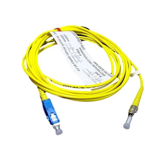 3M Leviton Fiber Optic Singlemode Simplex Patch Cable Cord ST SC SPC SPSCT-S03