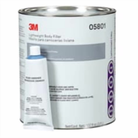 3M Lightweight Body Filler, 05801, 1 gal, 4 per case