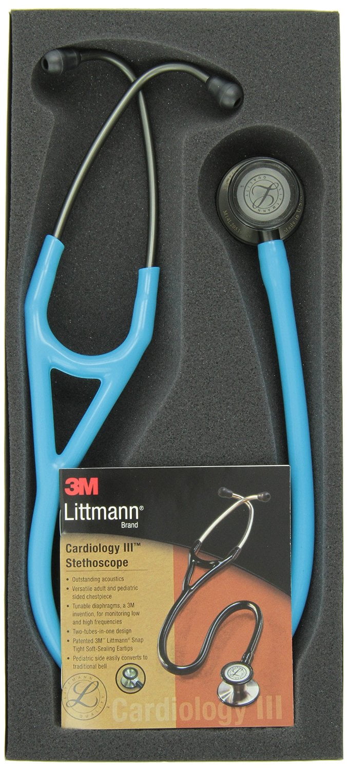 3M™ Littmann® Cardiology III™ Stethoscope, Smoke-Finish Chestpiece