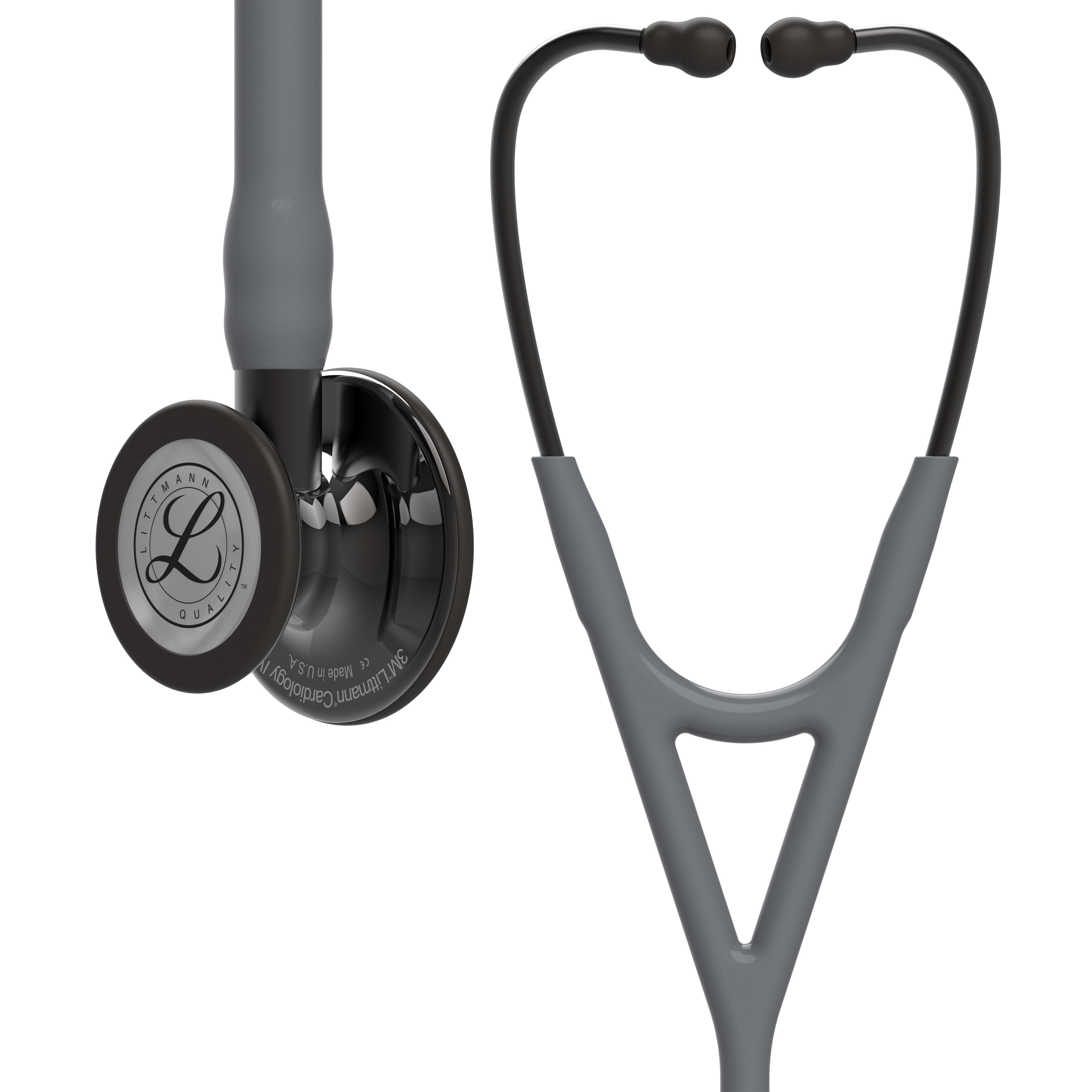3M Littmann Cardiology IV Stethoscope, High Polish Smoke