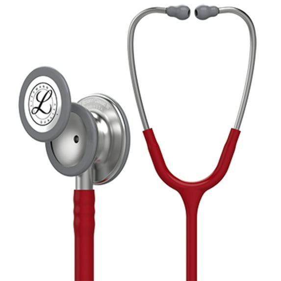 3M Littmann Classic III Stethoscope, Burgundy Tube, 27 inch, 5627