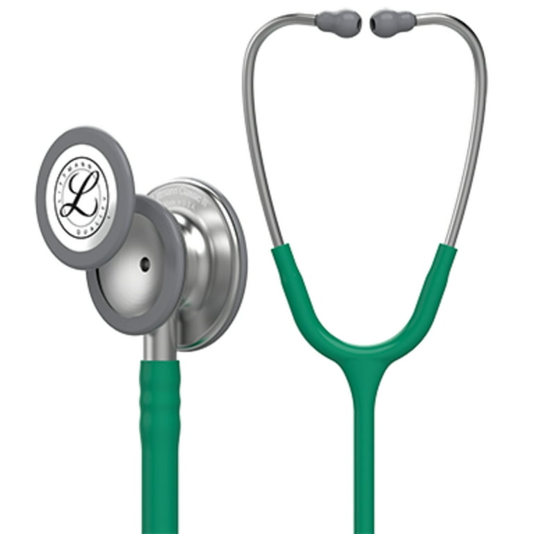 3M Littmann Classic III Stethoscope, Emerald Tube, 27 inch