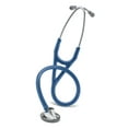 thumbnail image 1 of 3M Littmann Master Cardiology Stethoscope, 2164, Stainless Steel Chestpiece, 27" Navy Blue Tube, 1 of 7