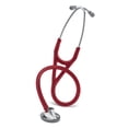 thumbnail image 1 of 3M Littmann Master Cardiology Stethoscope, 2163, Stainless Steel Chestpiece, 27" Burgundy Tube, 1 of 4