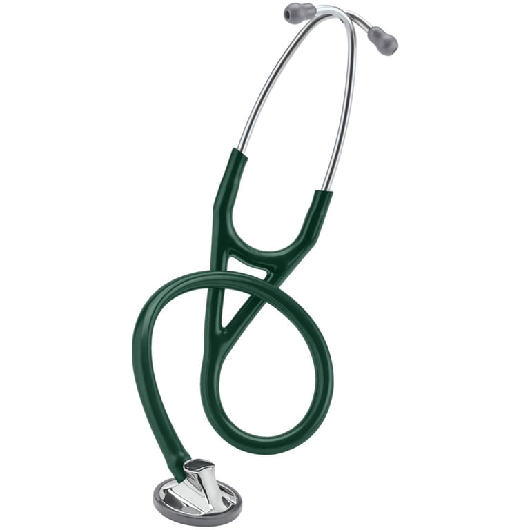 3M Littmann Master Cardiology Stethoscope, Hunter Green Tube, 27